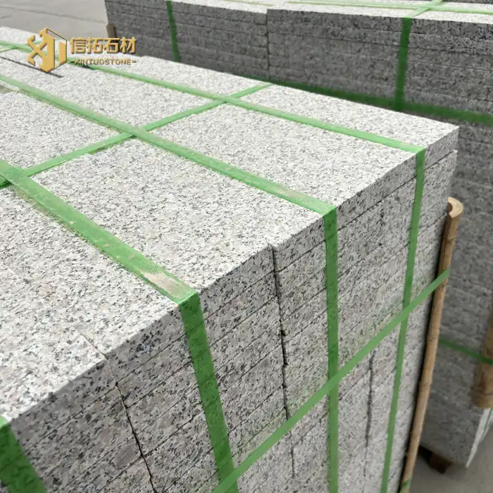 Granite flamed board